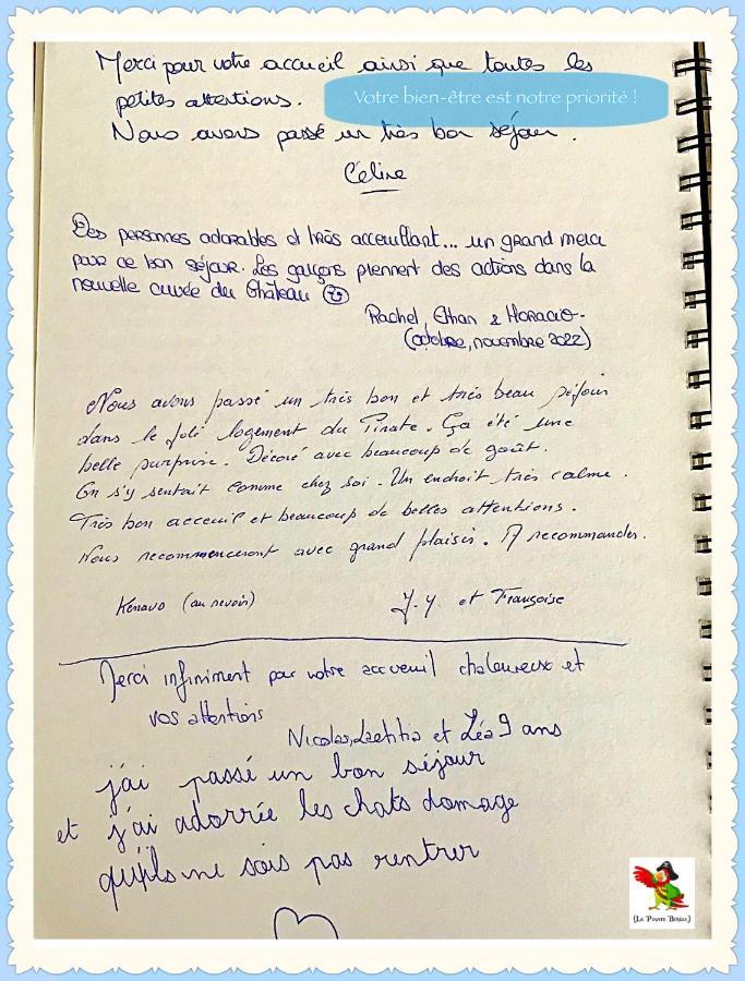 "Le Pirate Beneze"Gite Insolite,Situation Ideale,Accueil Attentionne Trizay Екстериор снимка